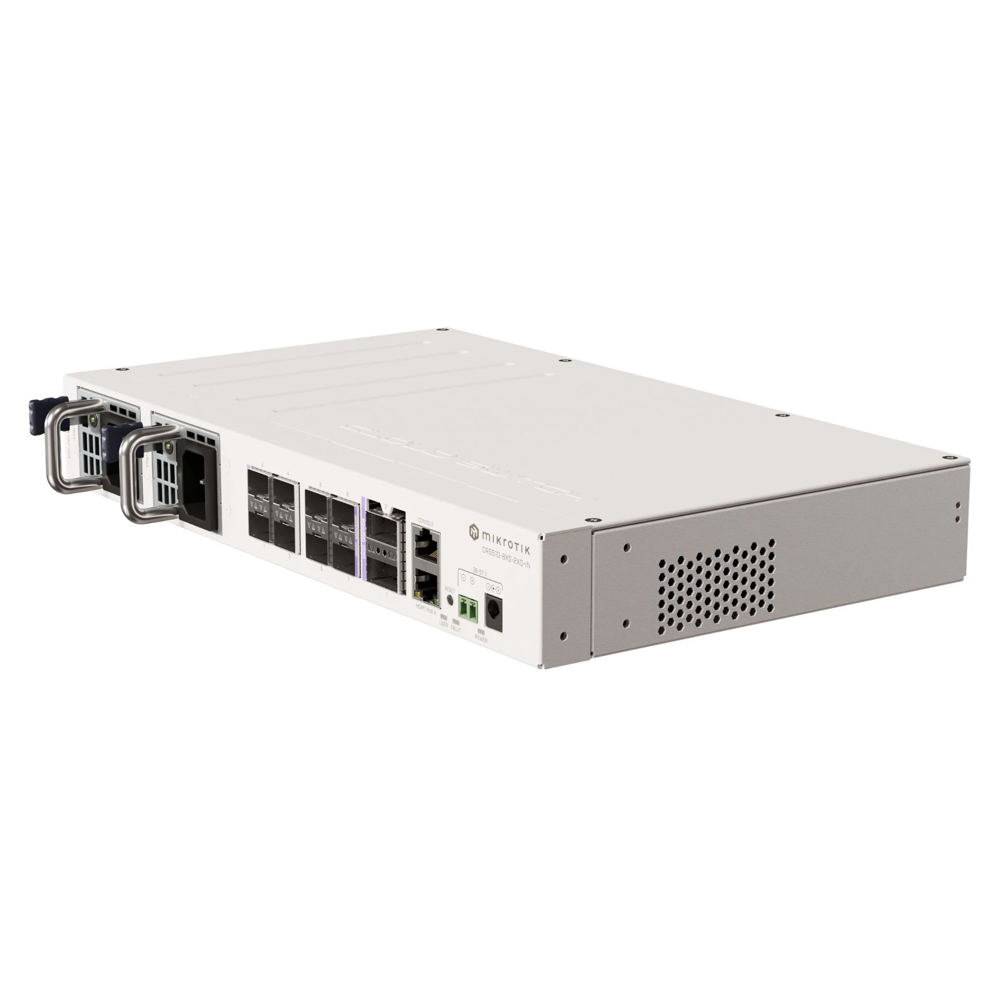 MikroTik Cloud Router Switch 510-8XS-2XQ-IN in desktop case - Image 3
